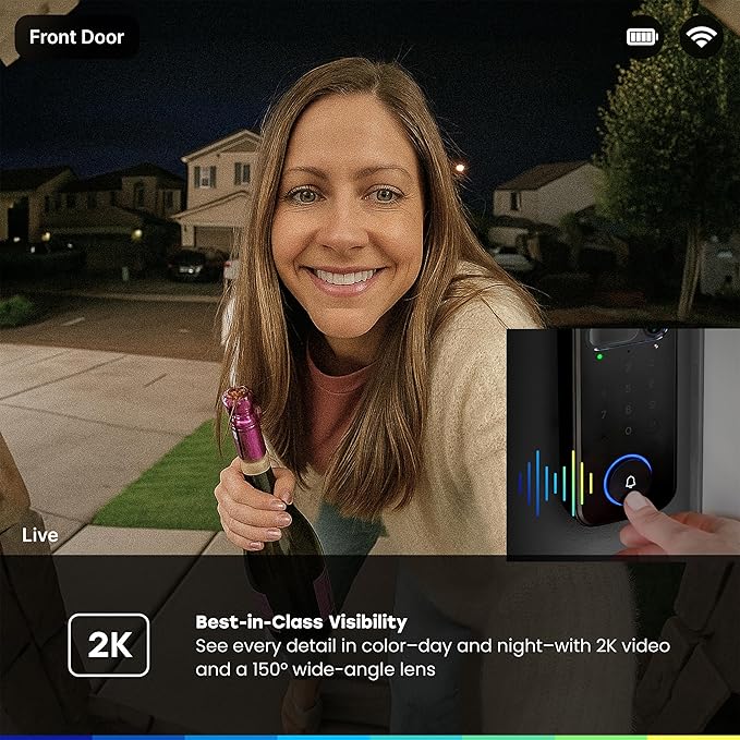 myQ Secure View™ 3-in-1 Smart Lock - Image 6