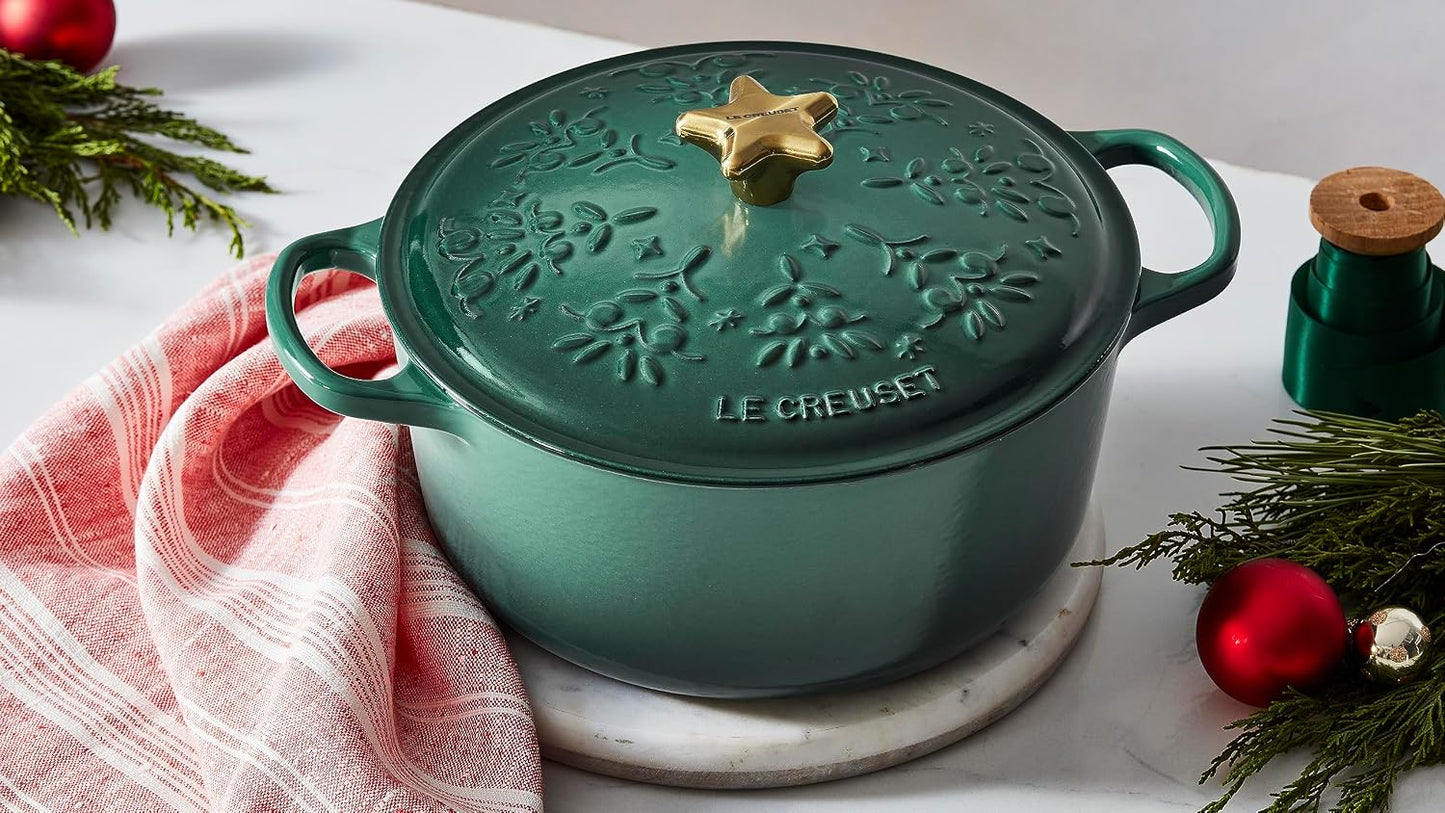 Le Creuset Large Stainless Steel Star Knob, Gold
