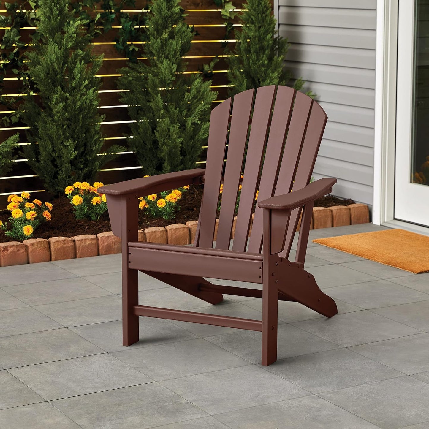 Rust-Oleum Stops Rust Brush On Protective Enamel Paint, Flat Brown | Rust and Corrosion Resistant, Indoor and Outdoor Durability, Beautiful Finish on Metal, Wood and More, Quart