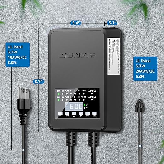 SUNVIE 200W Low Voltage Landscape Transformer - Image 7