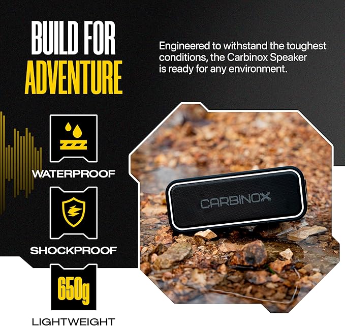 CARBINOX Portable Bluetooth Speaker - Image 3