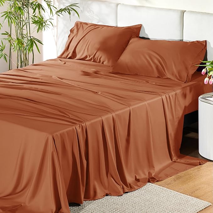 Bedsure King Size Sheets Set, Cooling Sheets by BEDSURE