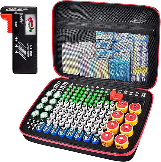 Battery Organizer Storage Holder Case Box by ALKOO