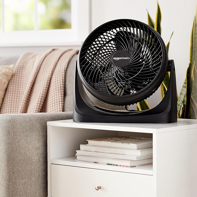 Amazon Basics Air Circulator Fan, Desk Fan - Image 7