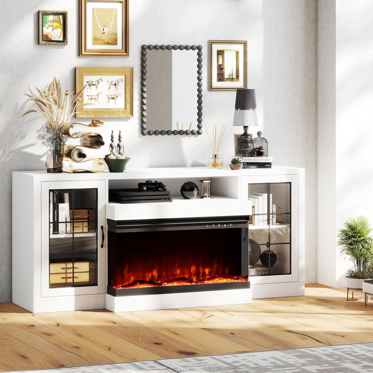 CharaVector 63 inch Fireplace TV Stand