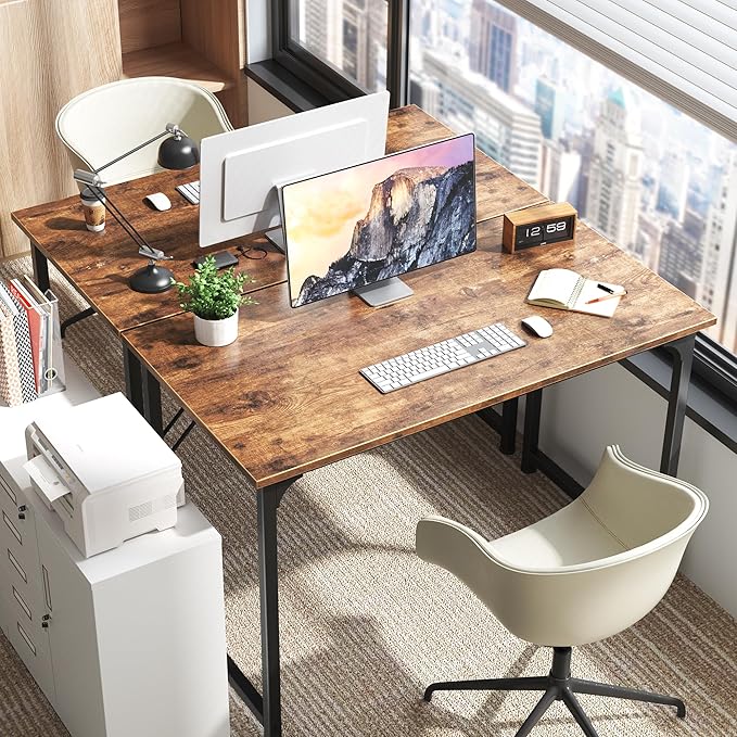 Huuger Computer Desk, 40 Inch Office Desk, Gaming Desk - Image 8