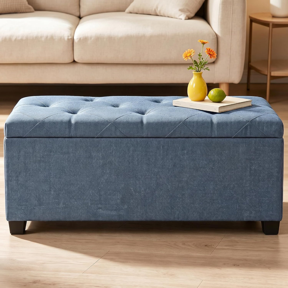 dumos storage ottoman bench, 43.3 inch end of, main product view