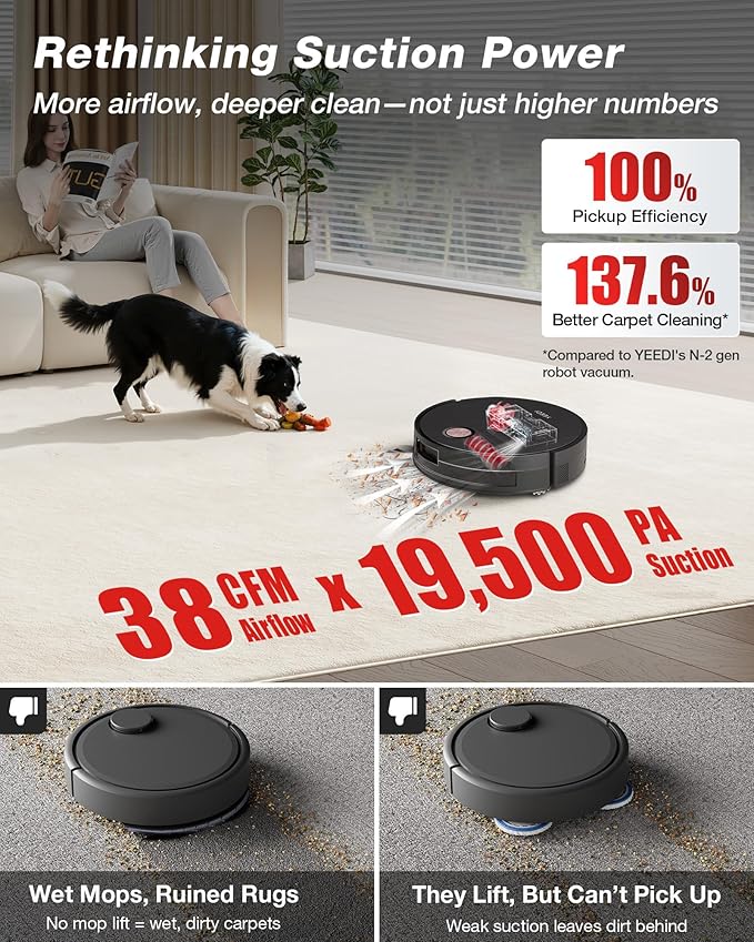 Yeedi S20 Infinity Robot Vacuum&Mop - Image 5