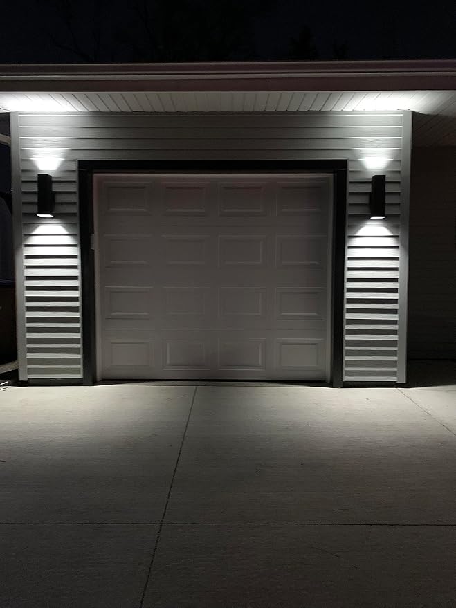 Dawn to Dusk Outdoor Light Fixtures Wall Mount 2 Pack, LED Modern Up Down - Image 9