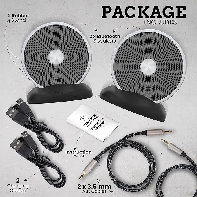 Dual Bluetooth Speakers - Image 9