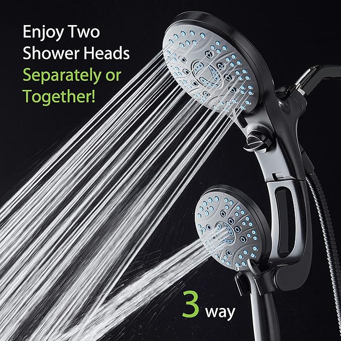 Hotel Spa AquaCare As-Seen-On-TV High Pressure Handheld/Rain 50-mode 3-way - Image 2