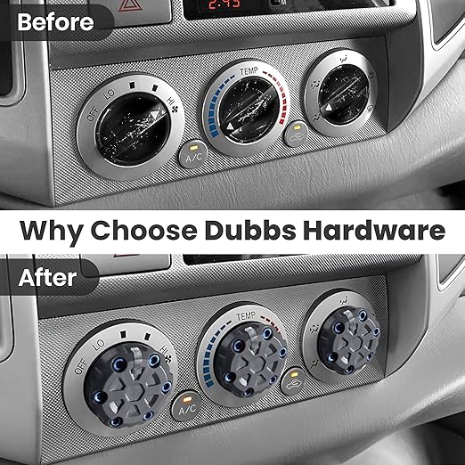 2nd Gen Tacoma Accessories AC Knob Upgrade - Image 6