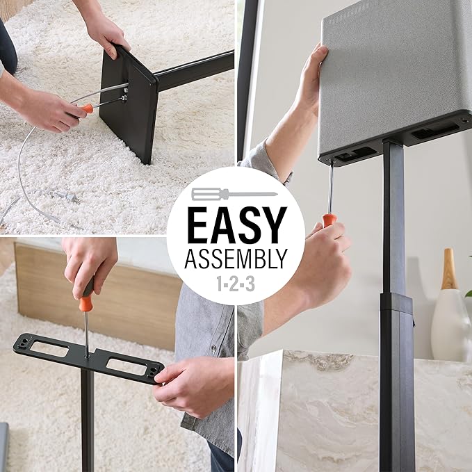 SANUS Height-Adjustable Speaker Stands Compatible - Image 8