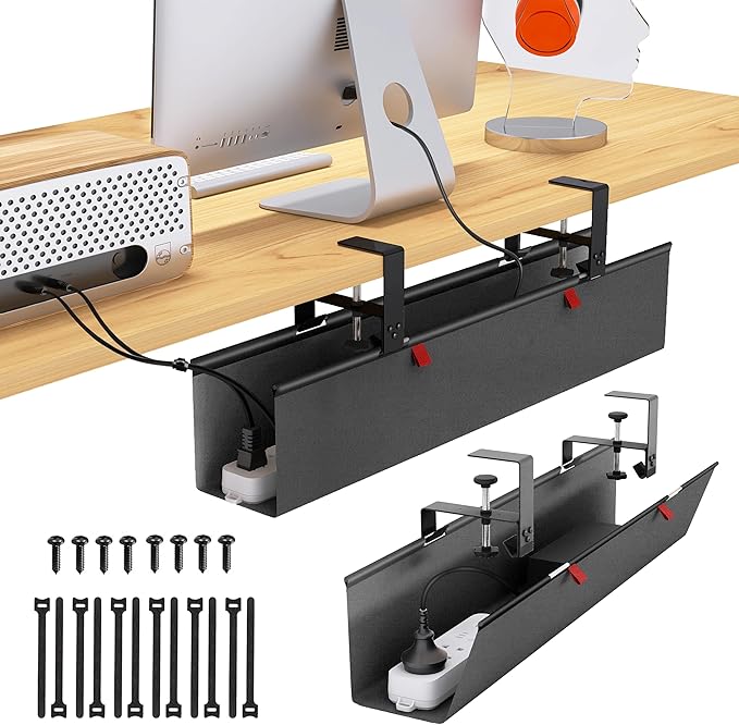 Cotohim Under Desk Cable Management Tray by Cotohim