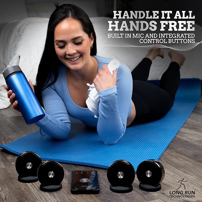 Bluetooth Speaker Set: Wireless Stereo Dual Pairing Portable Twin TWS System - Image 6