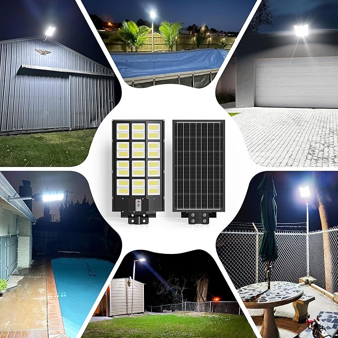OKPRO Solar Lights Outdoor Waterproof, 8000W Solar Street Light - Image 8