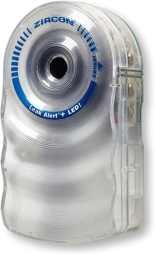 Zircon Leak Alert + LED! Water Leak Detector & Flood Sensor Alarm/Water Leak by Zircon