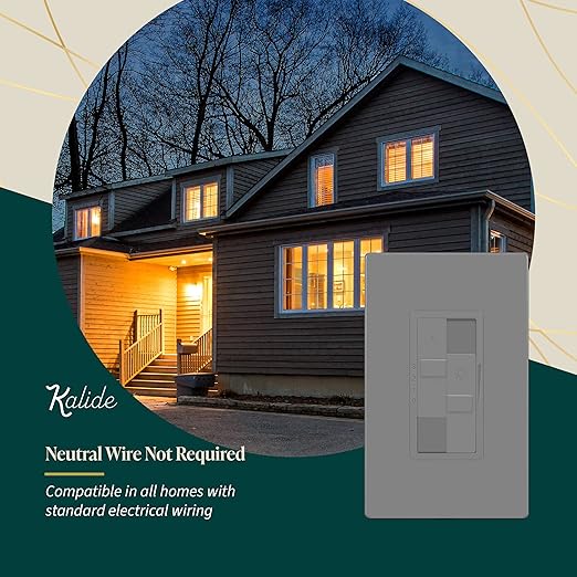 TOPGREENER Kalide Combo Dimmer Switch - Image 6