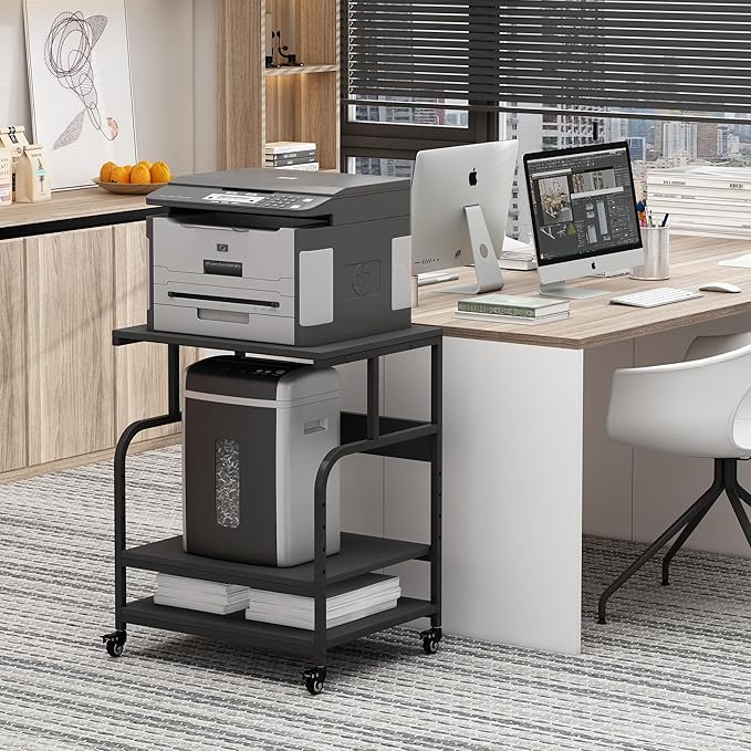 Fannova Printer Stand, 23.6 x18.9 x 30 Inches Large Printer Table - Image 8