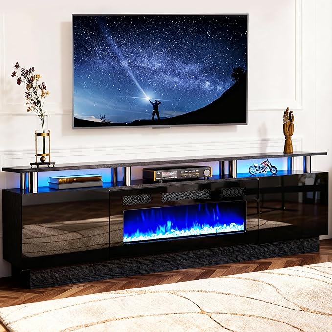 oneinmil 2 Tier TV Console Stand - Image 8