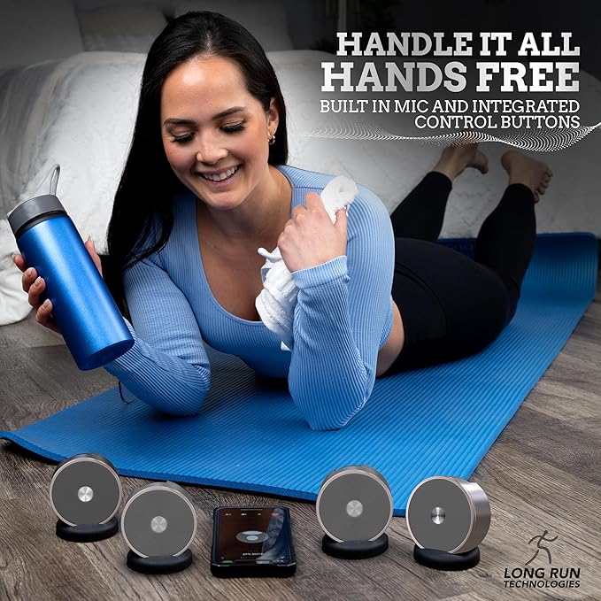 Long Run Technologies Stereo Bluetooth Speakers - Image 6