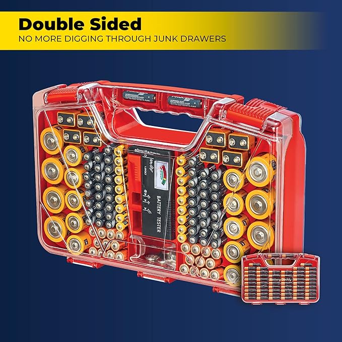 Ontel Battery Daddy Storage & Organizer Case - Image 4