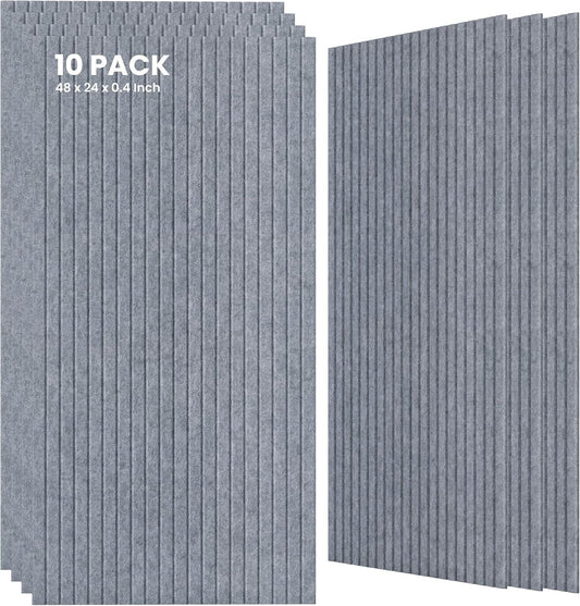 10 Pack Large Acoustic Panels, Sound Panels