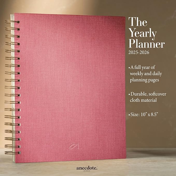 Anecdote Planner 2026 Spiral Yearly Planner - Image 2