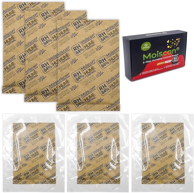 Wisesorb 85% Two-Way Humidity Control Packs, 60 Gram 5 Pack by Wisesorb