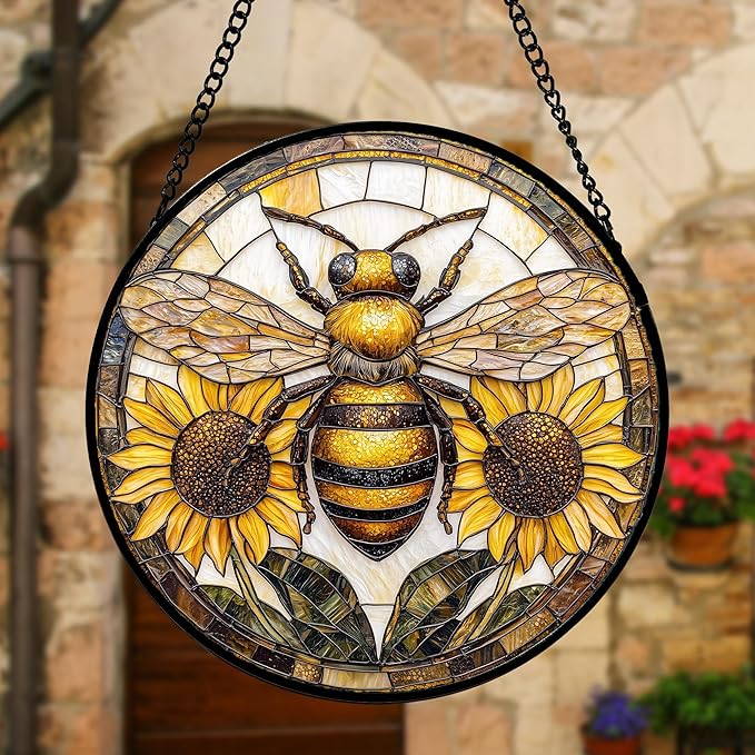 DASTOLL Stained Glass Window Hanging - Image 3