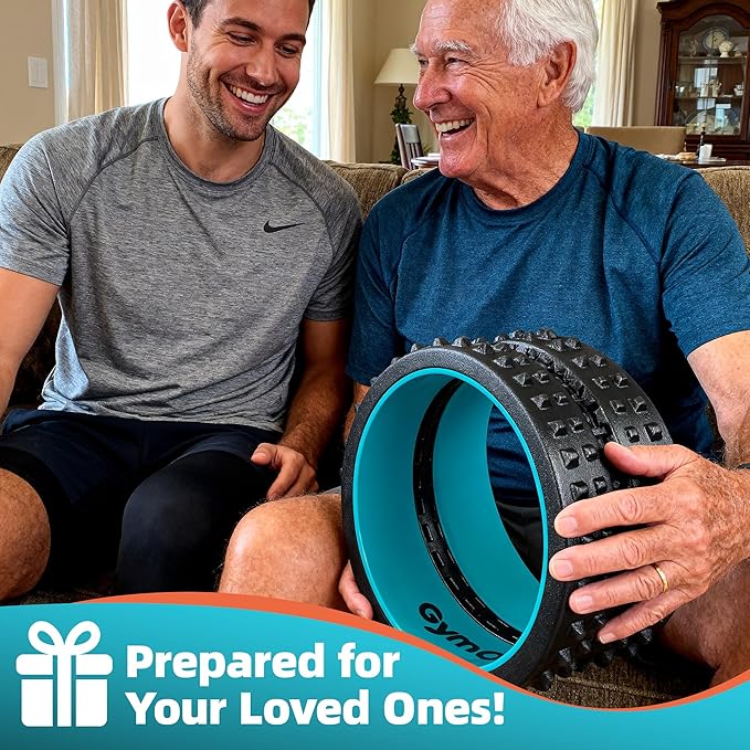 Back Roller for Back Pain Reliefn & Stretching, Deep Tissue Massage Roller - Image 9