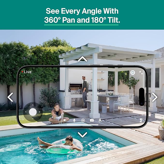 Arlo Essential Pan Tilt Security Camera 2K + 6 Months of Secure Plus Plan - Image 6