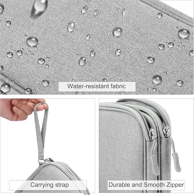 FYY Travel Electronic Cable Organizer Bag, Pouch Electronic Accessories Carry - Image 4