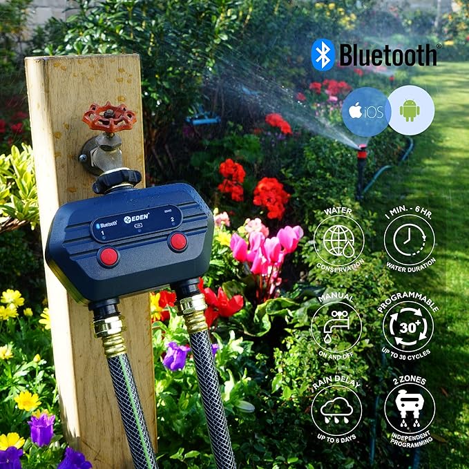 Eden 93442 2-Zone Bluetooth Water Timer - Image 3