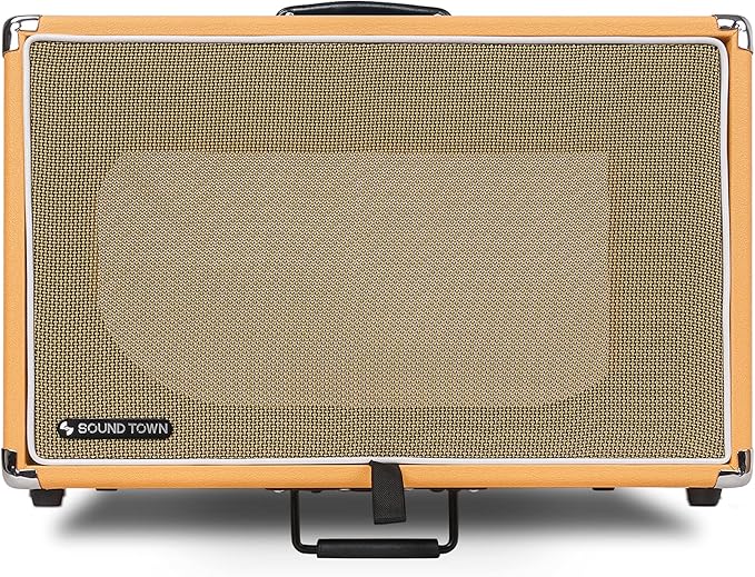 Sound Town Vintage 6U Amp Rack Case, 12.5" Depth by SOUNDTOWN
