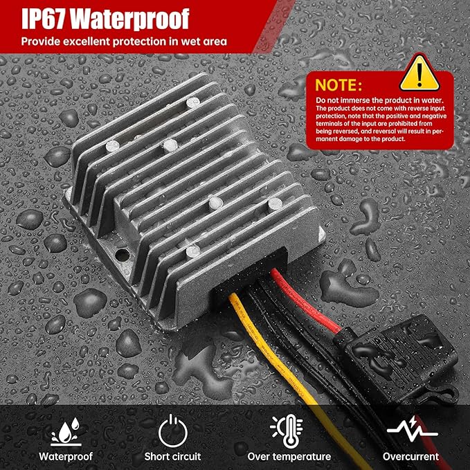 BEYIMEI DC 10A 240W Converter 30-60V Step Down to 24V Converter, dc 36V 48V 60V - Image 6