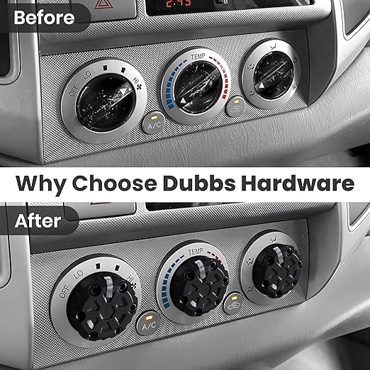 2nd Gen Tacoma Accessories AC Knob Upgrade - Image 6