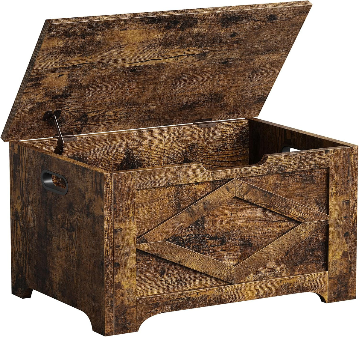 garveehome 23.6 in storage chest, wooden storage bench, main product view