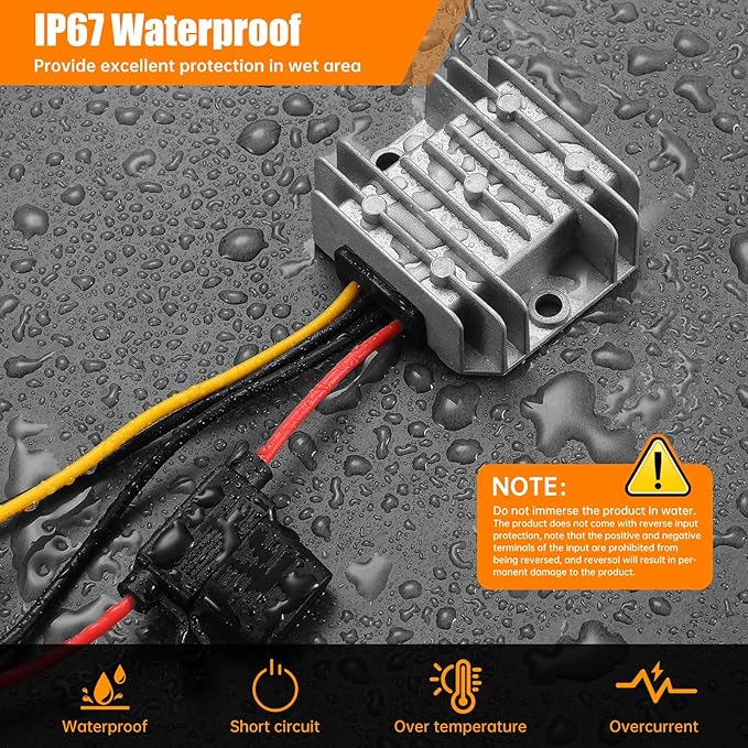 BEYIMEI 10A 120W DC-DC Converter 24V Step Down to 12V Converter Voltage - Image 6