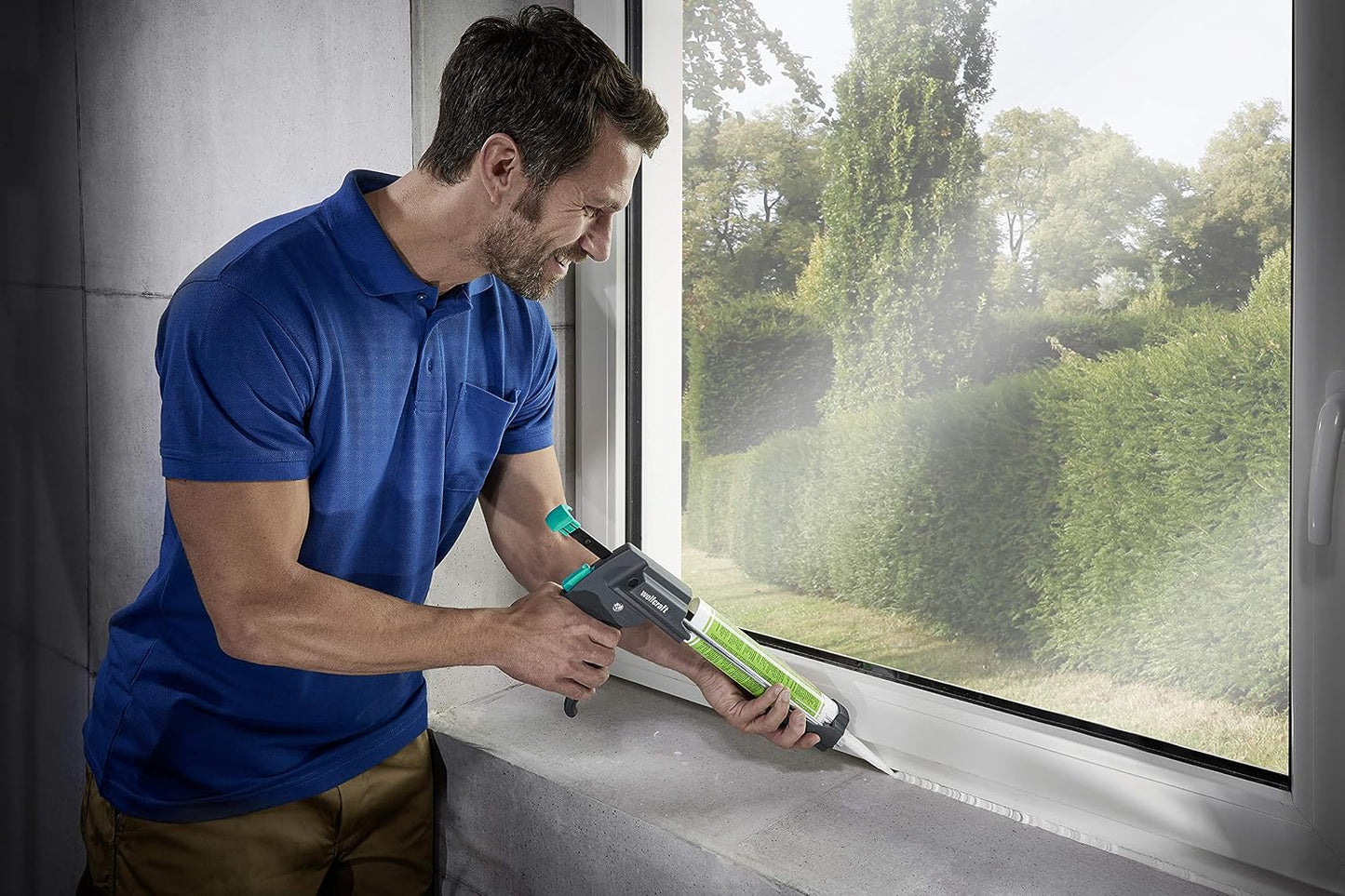 wolfcraft 4356000 1聽MG 600 PRO-Mechanical caulking Gun