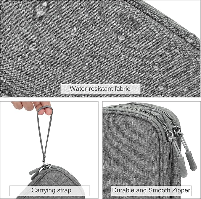 FYY Travel Cable Organizer Pouch Electronic Accessories Carry Case Portable - Image 4