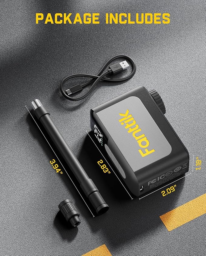 Fanttik X10 Ace Mini Bike Pump - Image 9