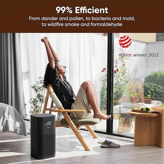 Wyze Air Purifier with Wildfire Filter, - Image 8