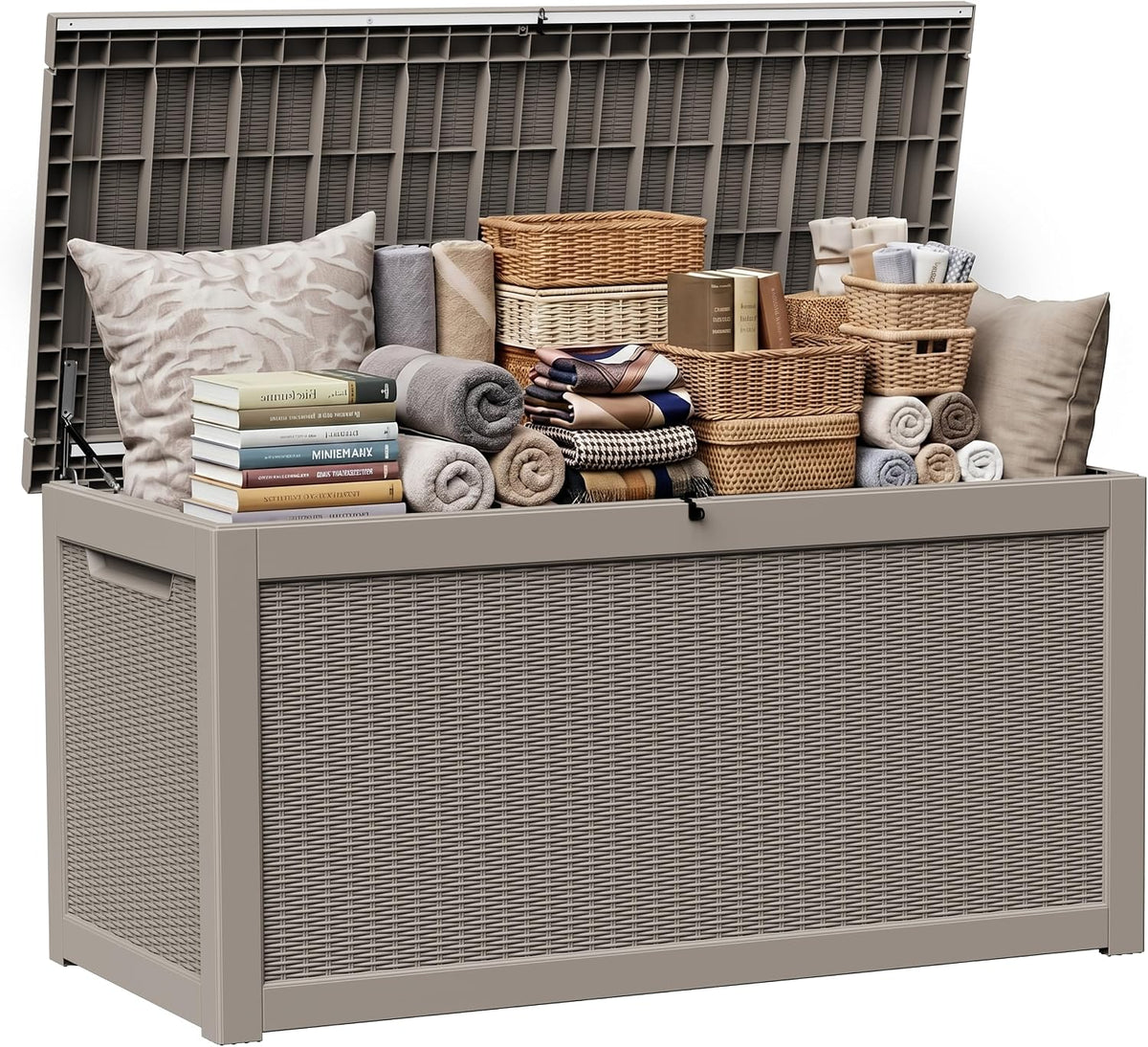 easyup 350 gallon deck box outdoor storage box, main product view