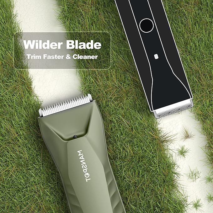 MANSPOT Manscape Trimmer for Men Ball/Pubic/Groin, Electric Body Hair Trimmer - Image 6